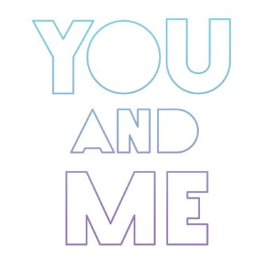 aşk mesajı ile el yapımı yazı tipi