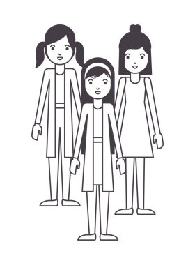 kadın karakter grubu