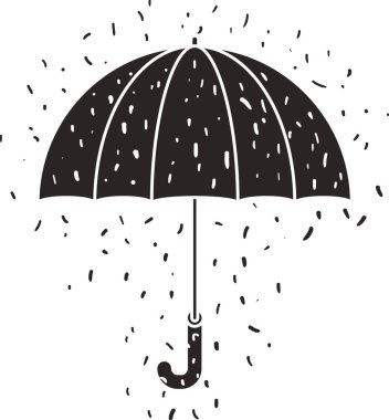 şemsiye beach izole simgesi