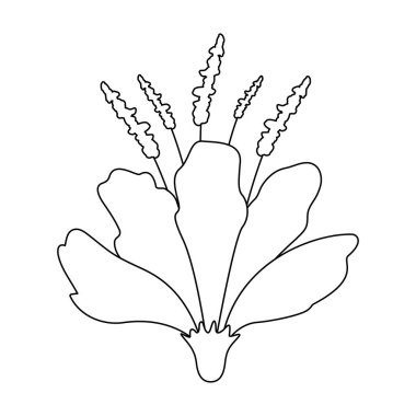 güzel çiçek ve Leafs Bahçe