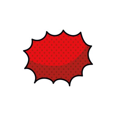 komik izole Simge iletişim kutularında