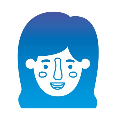 güzel ve genç kadın baş