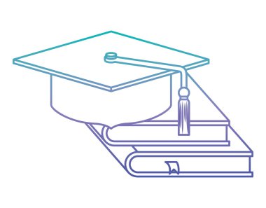 kazık kitapları ile mezuniyet şapka