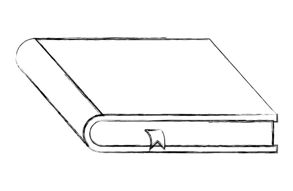 Schulbuch-Ikone — Stockvektor