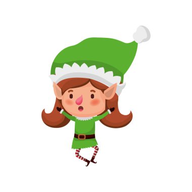 Elf kadın yürüyüş avatar karakter