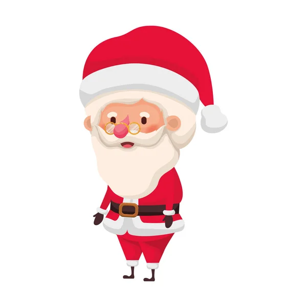 Santa claus personnage avatar en mouvement — Image vectorielle
