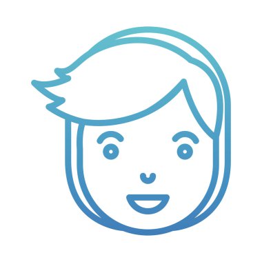 güzel ve genç kadın baş