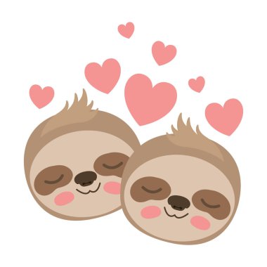 kalpler ile vahşi tembel hayvanlar çift