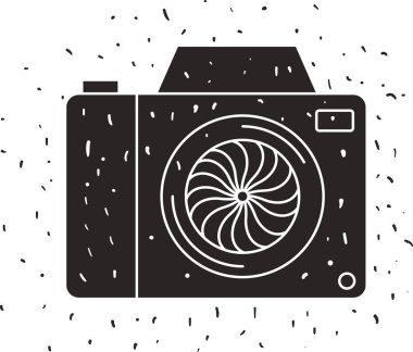 kamera fotoğraf izole simgesi