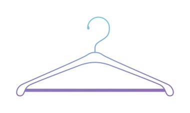 Tel kanca giysi simgesi