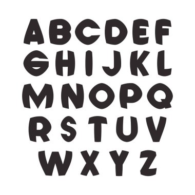 alfabe türü yazı tipi simgeleri