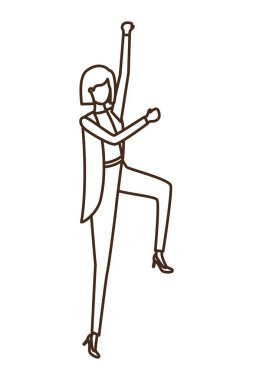 iş kadın avatar karakter