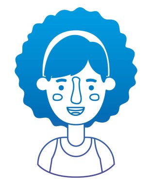 güzel ve genç kadın karakter