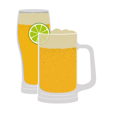 kavanoz bira ve cam içecekler