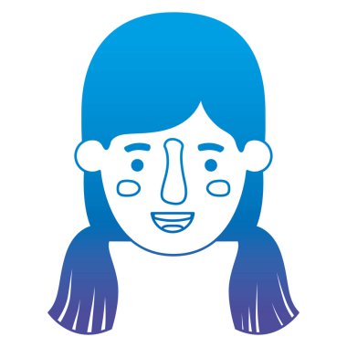 güzel ve Genç kız kafa