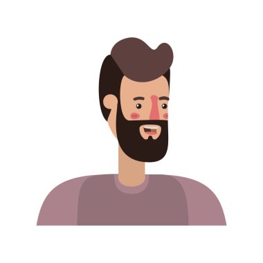 Sakallı genç adam Avatar karakteri