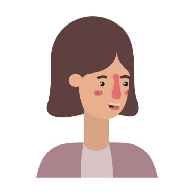 güzel ve genç kadın karakter