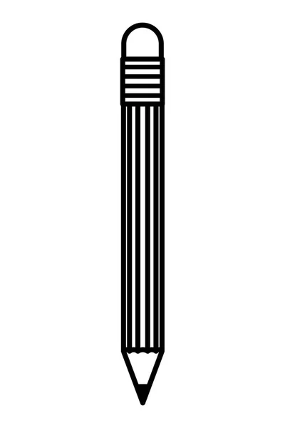 Bleistift schreiben isoliertes Symbol — Stockvektor