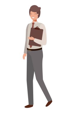 Genç iş adamı Avatar karakteri