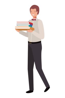 adam genç iş karakter kitap avatar