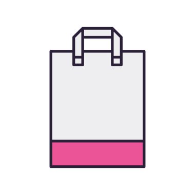 alışveriş çantası izole simgesi