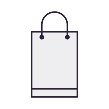 alışveriş çantası izole simgesi