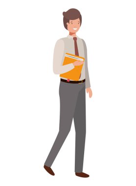 günlük avatar karakter kitabı ile adam