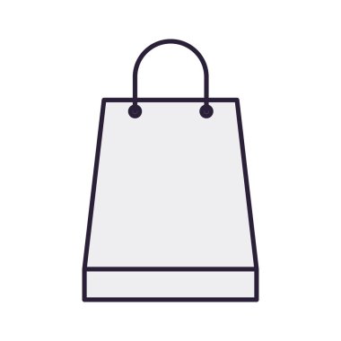 alışveriş çantası izole simgesi