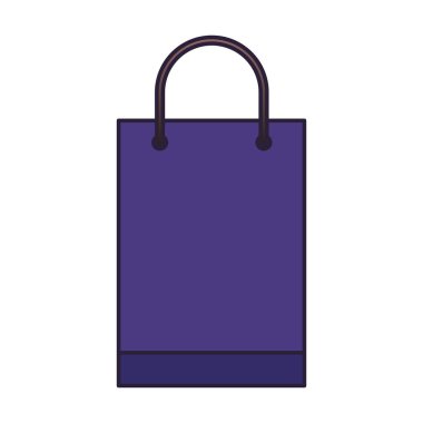 alışveriş çantası izole simgesi