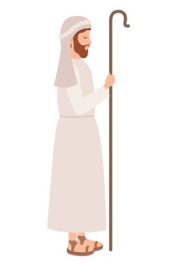 kamışı karakteri ile Aziz Joseph