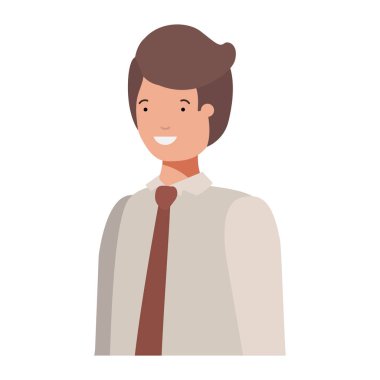 genç işadamı avatar karakter