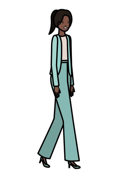 Geschäftsfrau Avatar-Charakter — Stockvektor