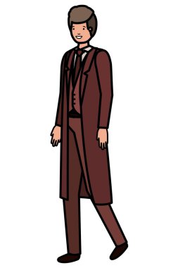 Genç iş adamı Avatar karakteri