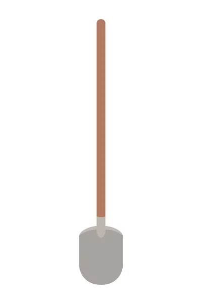 Милий лопата ізольована іконка — стоковий вектор