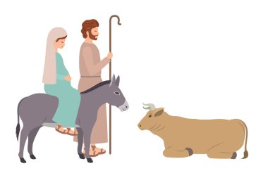 katır ve Aziz Joseph bakire Mary