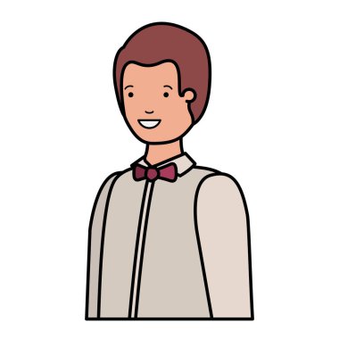 genç işadamı avatar karakter