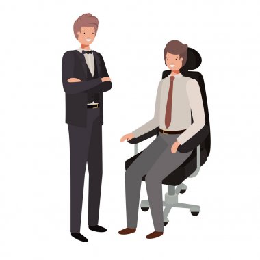 iş erkekler avatar karakter