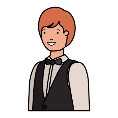 genç işadamı avatar karakter