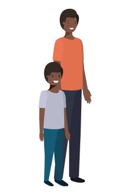 Baba ve oğul avatar karakter