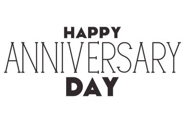 gün izole simge mutlu yıldönümü