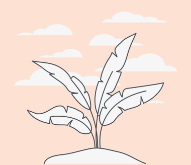 deniz bitkiler ekosistem sahnesi