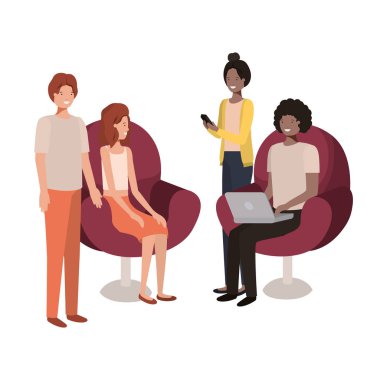 teknoloji cihazlarını kullanan kişi grubu