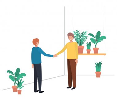 ev bitki avatar karakter ile kadınlar