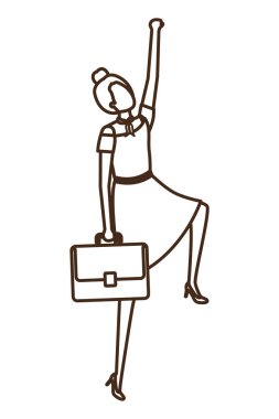 iş kadın avatar karakter