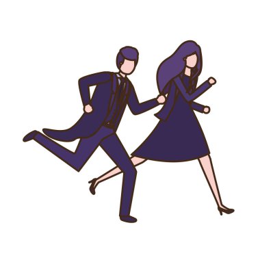 iş çift avatar karakter