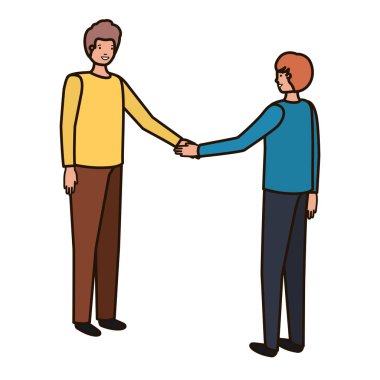 Genç erkek avatar karakter