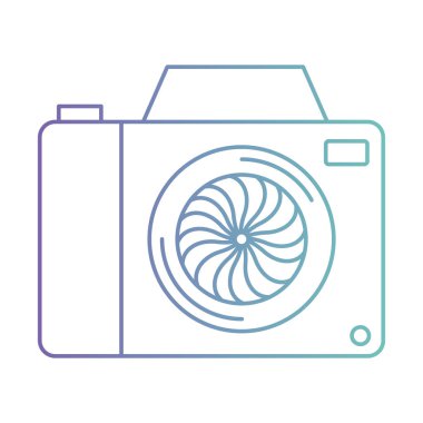 kamera fotoğraf izole simgesi