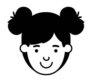 güzel ve Genç kız kafa