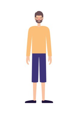 Sakallı genç adam Avatar karakteri