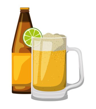 şişe içecek simgesi ile kavanoz bira